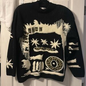 vintage kitty hawk by vivian wang sweater